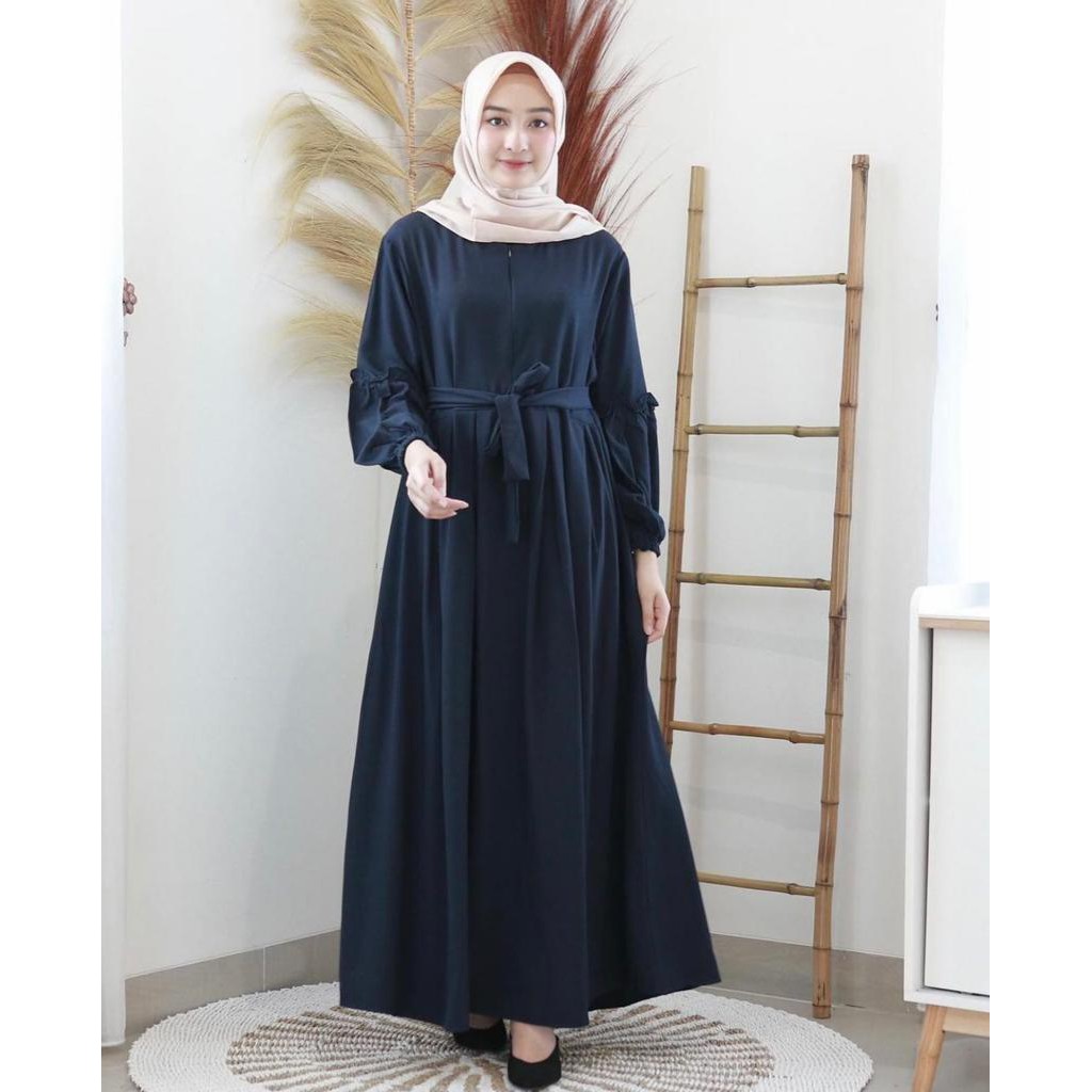 ( S M L XL XXL XXXL 5L ) TIFA MAXI DRESS POLOS JUMBO