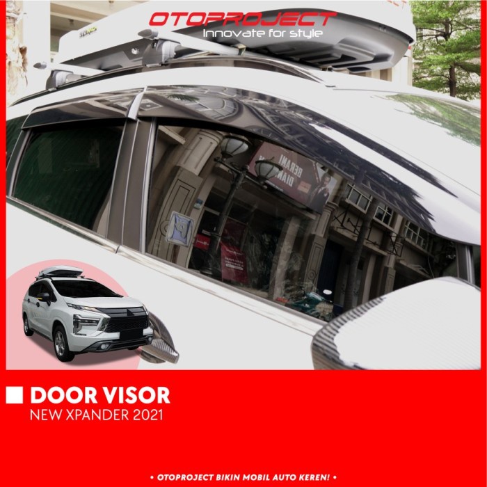 Talang Air Mobil All New Xpander 2021 Door VIsor Model Injection