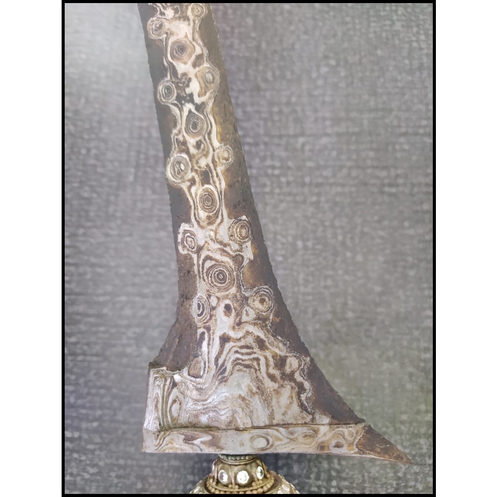 Tosan Aji Tilam upih Pamor udan mas Tangguh Stw