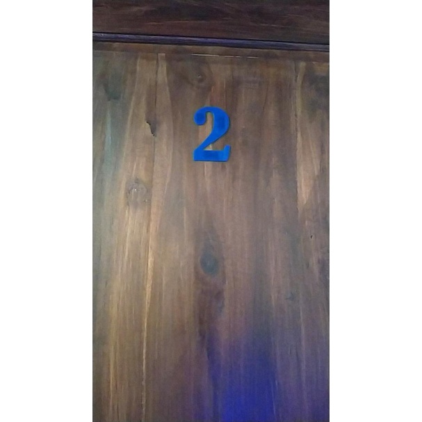 ANGKA RUMAH ACRYLIC WARNA MURAH