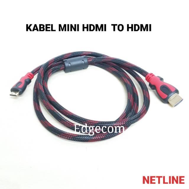 Kabel MINI HDMI to HDMI 1,5M NETLINE