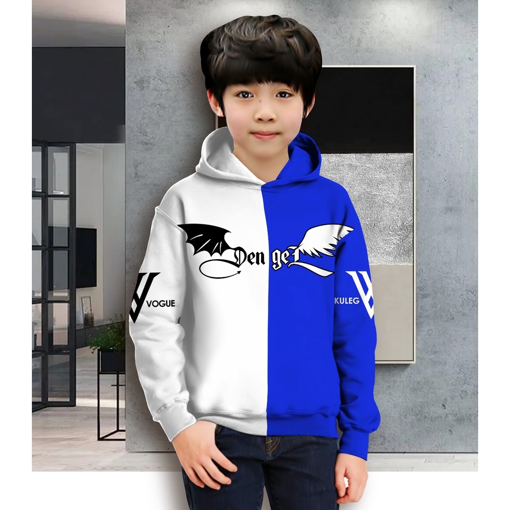 Hoodie Anak Vaque Anak Gaming Bahan Fleece Tebal /Jaket Anak Laki Laki/Jaket Anak Terbaru/4-11 TAHUN(FLAVA_STORE)