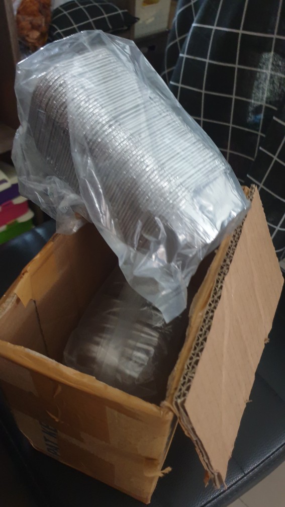 Alumunium Foil Cup Ox 100 + Tutup Mika