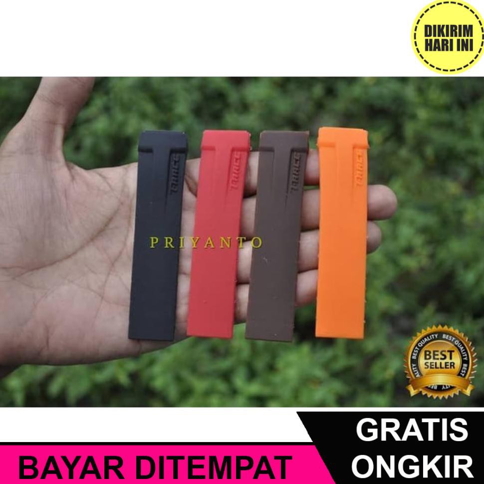 (BAYAR DITEMPAT) OE5024 TALI JAM TANGAN TISSOT T-RACE AUTOMATIC CHRONOGRAPH STRAP TISSOT