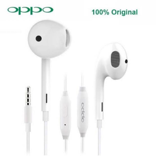 Headset OPPO ORIGINAL F9 CABUTAN Handsfree OPPO ORIGINAL CABUTAN