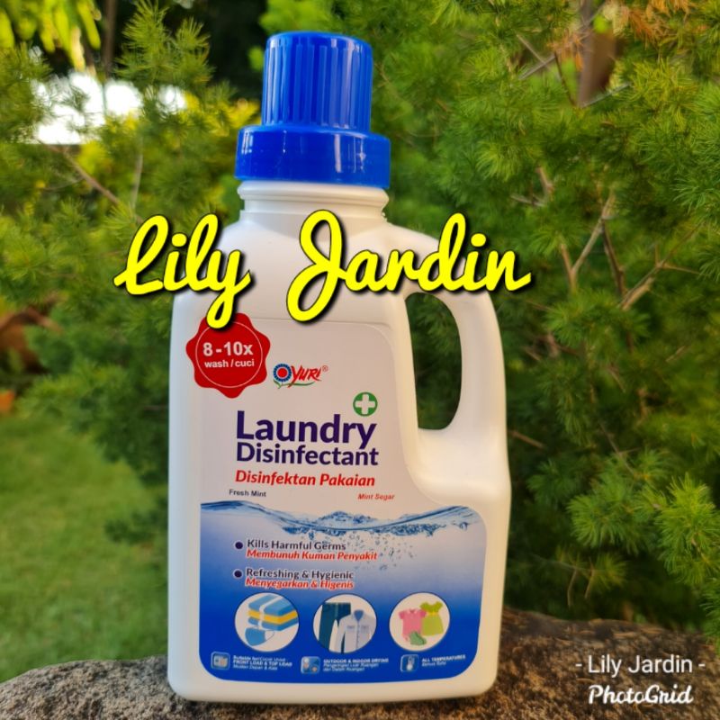 Yuri Laundry Disinfectant / Disinfektan Pakaian - Botol 1 Lt