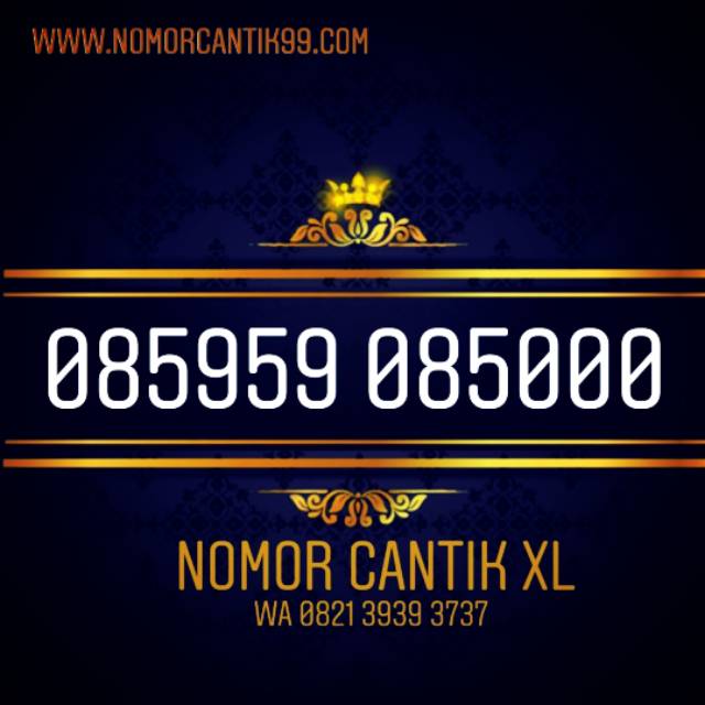 Nomor Cantik XL 085959 085000 - XL Triple 000 - Nomer Cantik XL 5000 - XL 5959