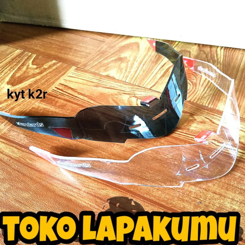 SPOILER HELM KYT K2 RIDER / spoiler kyt K2R