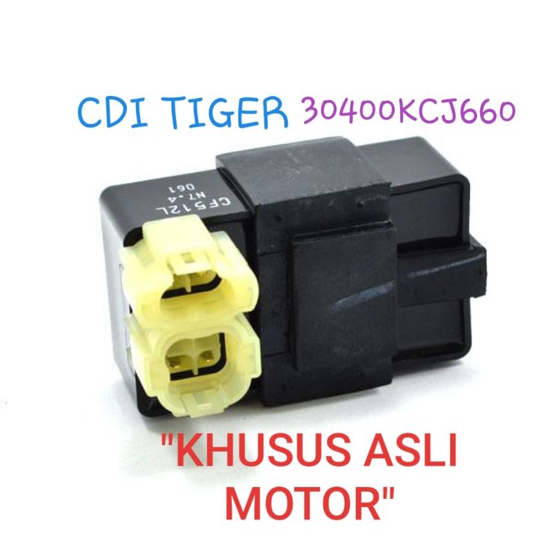 AHM CDI, CDI unit, CDI tiger, original, sparepart motor honda asli, 30400KCJ660