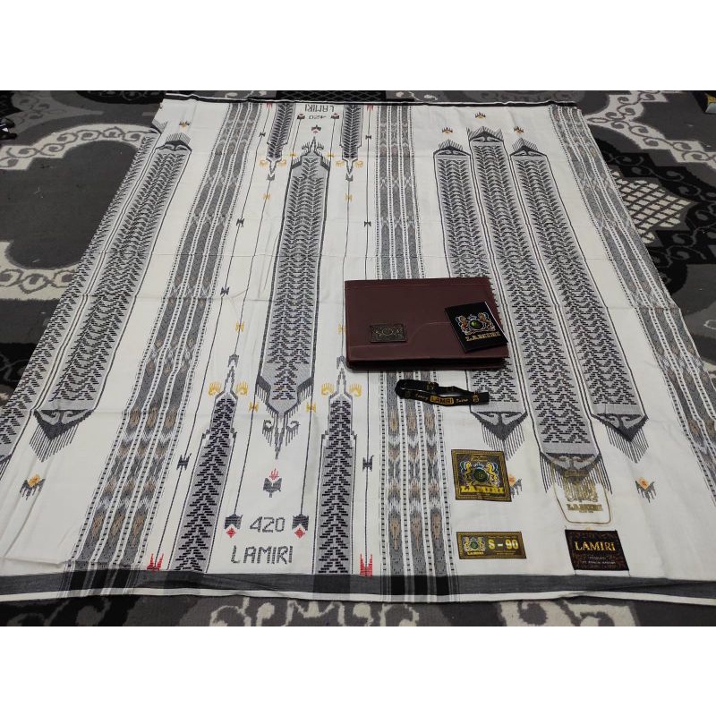 Sarung Sutra Asli LAMIRI MPM FULL SONGKET FULL SUTRA
