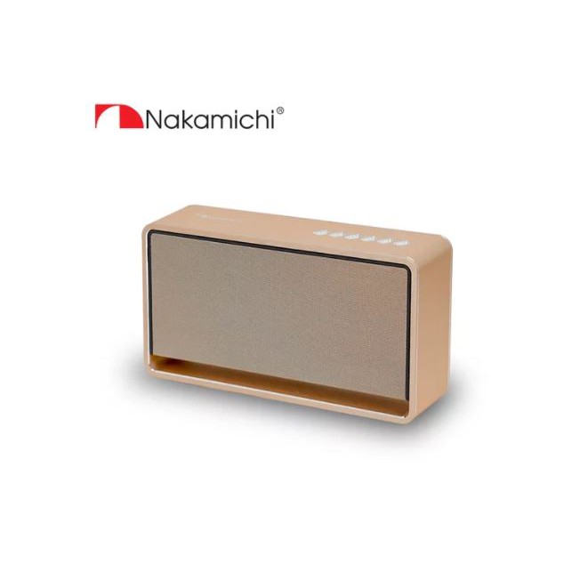 Nakamichi NBS 901 Speaker Portable Wireless Bluetooth-GOLD