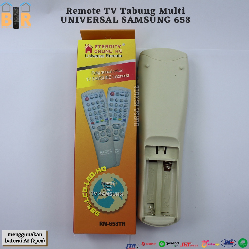 Remot / Remote Multi TV Tabung Samsung Slim Flat tanpa setting Series