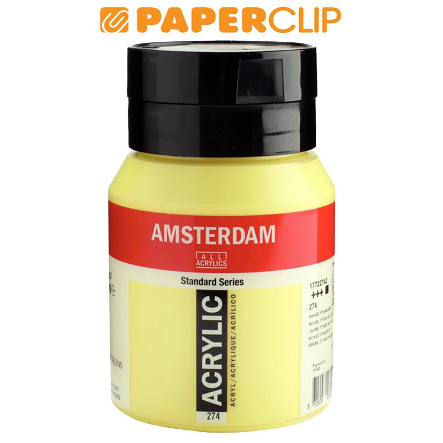 

CAT ACRYLIC AMSTERDAM 17722742AAC 500ML S1 NICKEL TITAN TELLOW