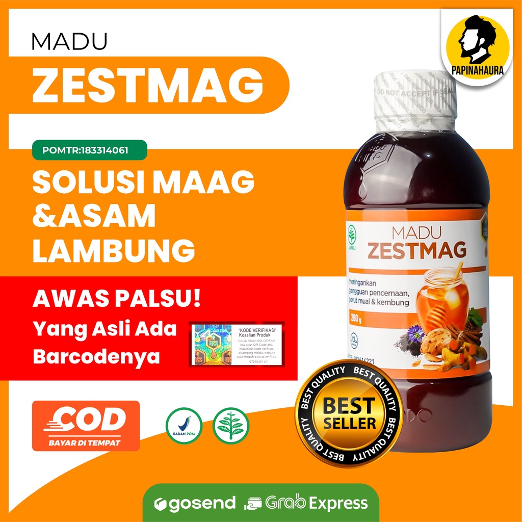 

Madu Zestmag Asli Original 100% - Obat Asam Lambung, GERD, Maag, Tukak Lambung, Mual, Kembung, Anxiety Terbukti Paling Ampuh