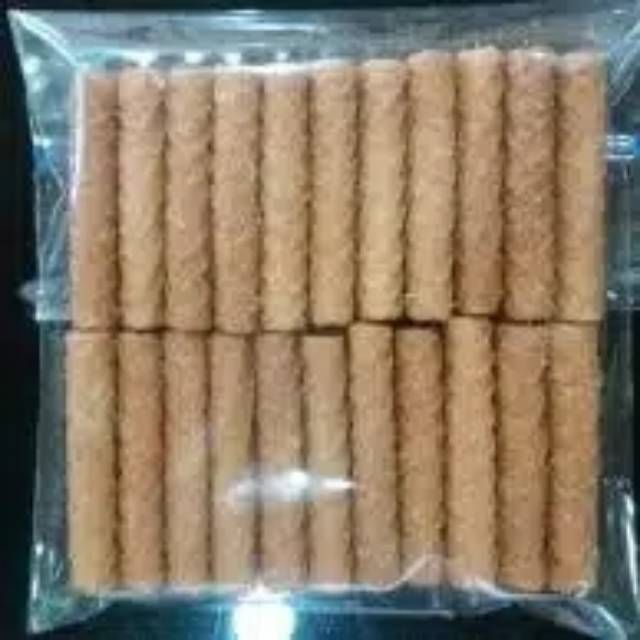 

Makanan Makanan Ringan Snack Kue Semprong Wijen Lipat / Kue Semprong / Cemilan / Kerupuk