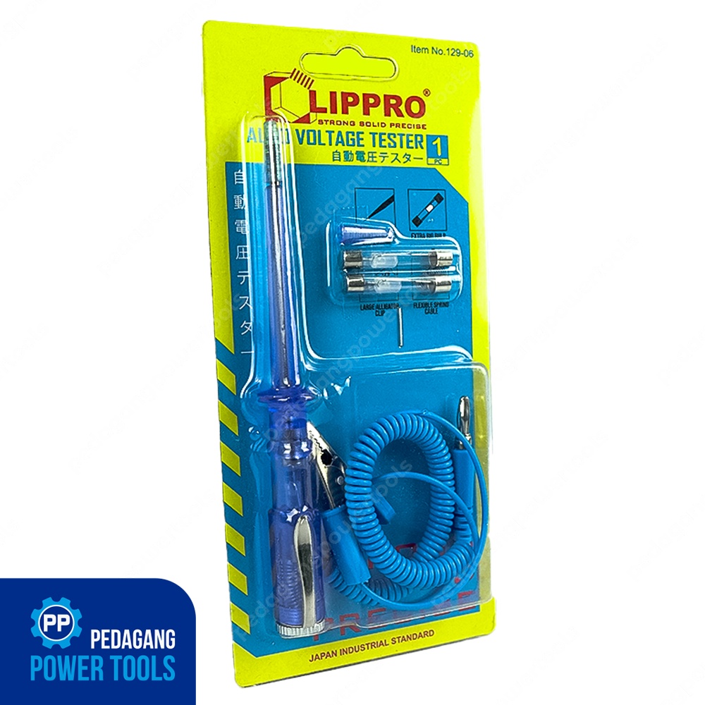 LIPPRO OBENG TESPEN DC AUTO VOLTAGE TESTER AKI KABEL SCREWDRIVER 24V