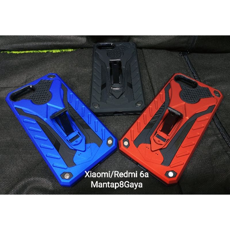 (MAO)  hard Case phantom Xiaomi/Redmi 6a Stand Iron Transformers robot