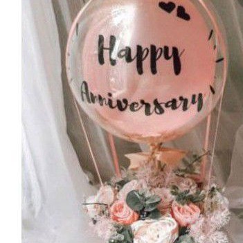 Bloom Box Balon Anniversary Grand Opening Birthday Graduation