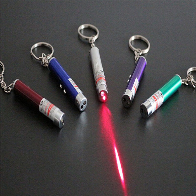 Pen Laser Pointer Warna Merah Untuk Mainan Kucing