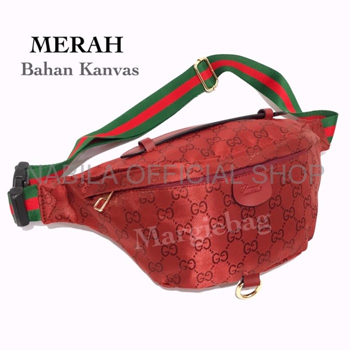 TAS PINGGANG TAS CEWEK TAS WANITA TAS PEREMPUAN GUCCI BUMBAG NAGITA I