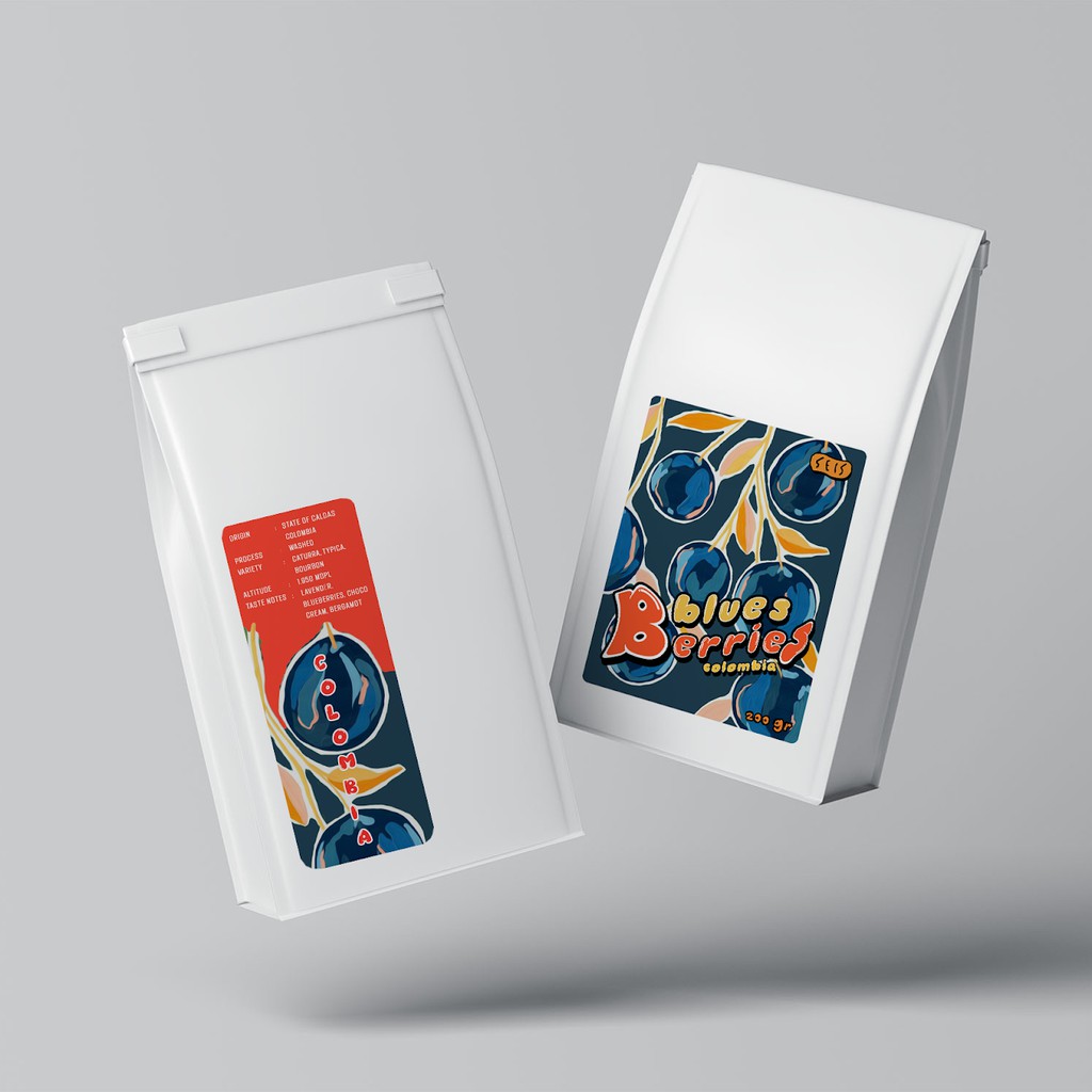 

Biji Kopi Blues Berries - Colombia 200gr