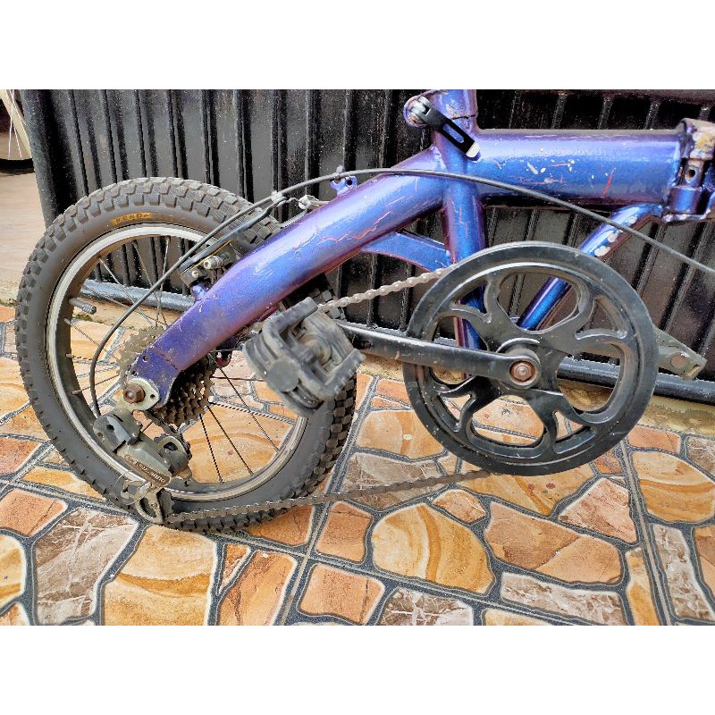 fullbike sepeda lipat folding bike laux milan uk 16 bukan fnhon