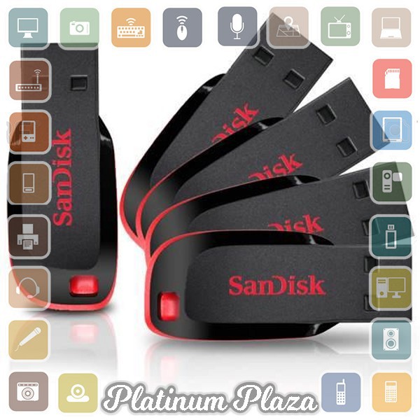 SanDisk Cruzer Blade USB Flash Drive 16GB (SDCZ50-016G-E11)`60WZCN-