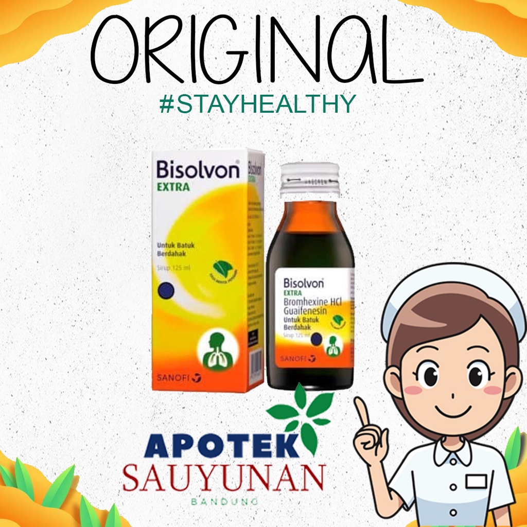 Bisolvon Extra Syrup untuk Batuk Berdahak