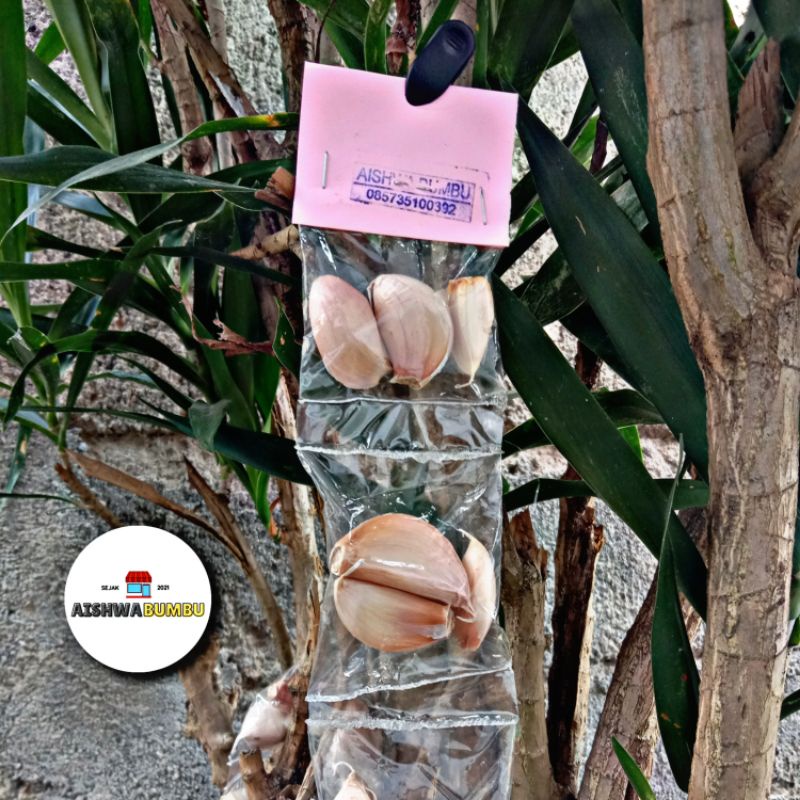 

Bawang Putih Rentengan 500 an 13 Pcs Harga Rp 5.000 | Bumbu Dapur