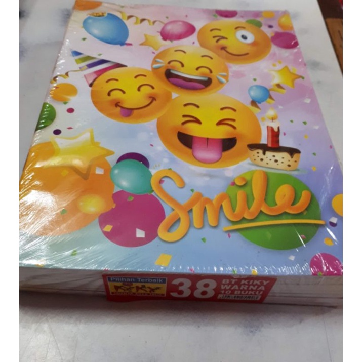 Buku Tulis Kiky Berwarna 38