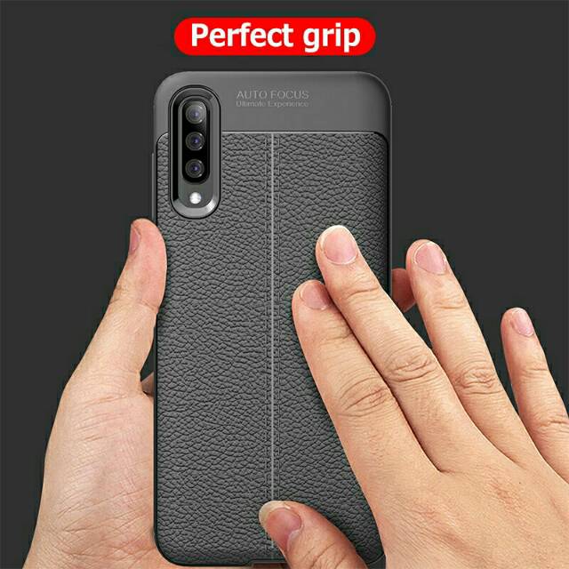 FOR Samsung A30S,A50S,A20 ,A30 ,A50,A70 ,M10,M20 Soft Case Leather Kulit Anti Slip