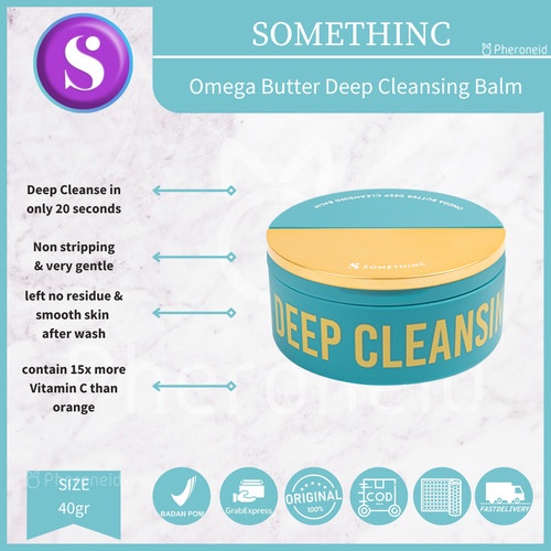 Somethinc Omega Butter Deep Clenasing Balm- 40gr 5g