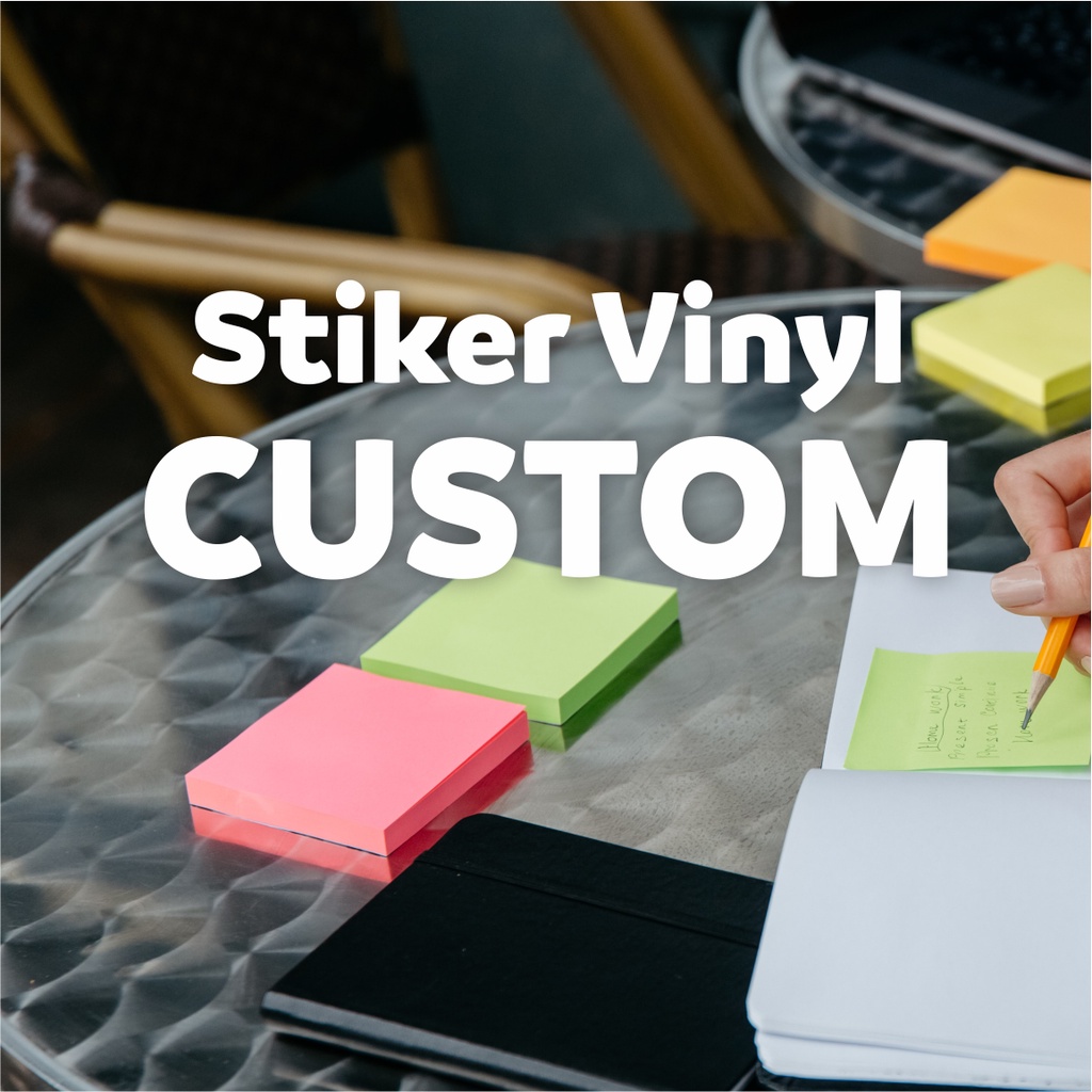 

STIKER VINYL CUSTOM - BLUESTIKER