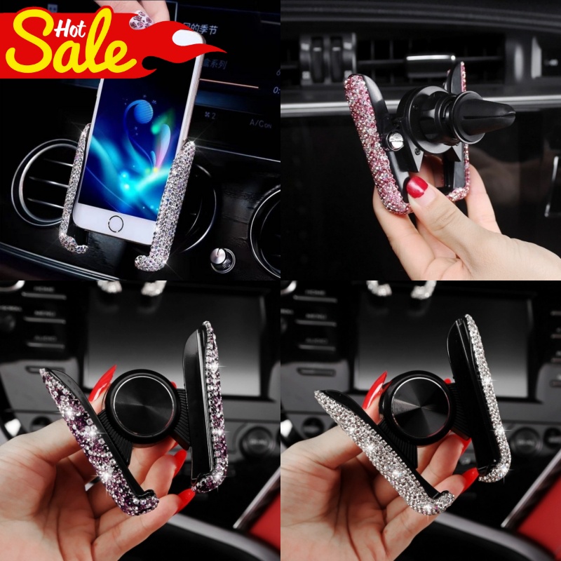 Car Holder Universal Lazy Pod Holder HP GPS Full Diamond Bling Bling V DAD Series