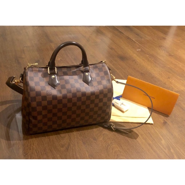 LV Bandou 30 2017. Preloved like NEW Complete set (no box)