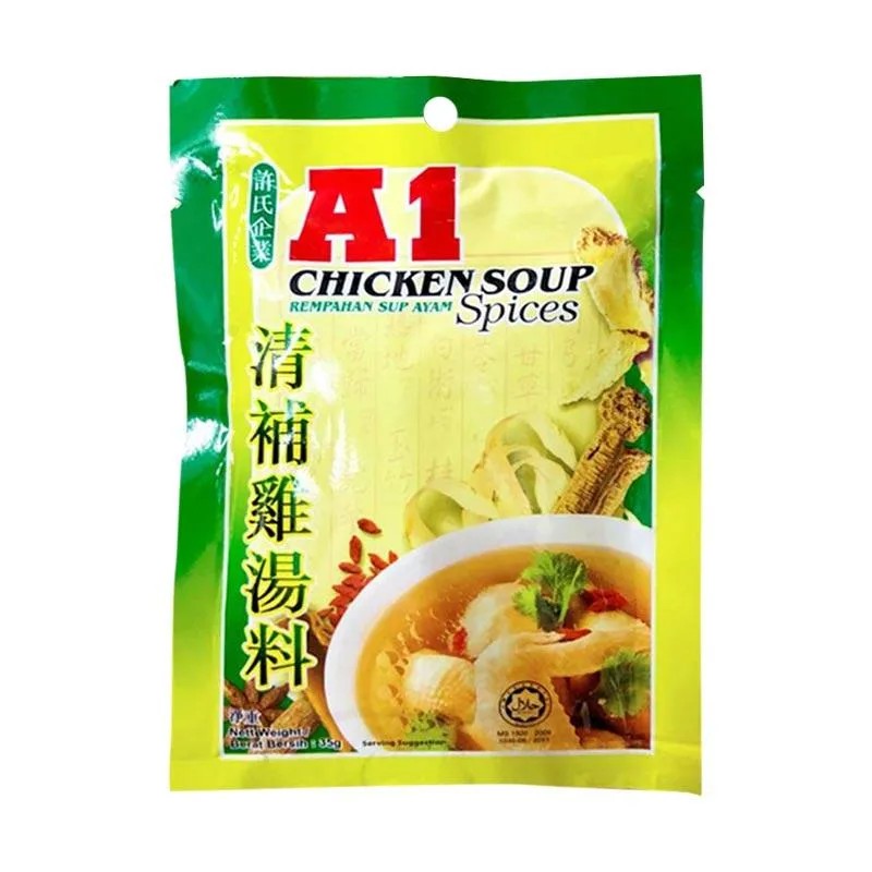 A1 Bumbu Chicken Soup Spice Bumbu Masak Instan 35 Gr Gram