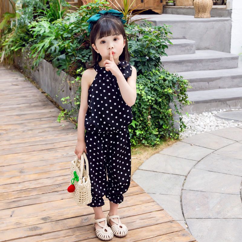 FILOBEE/ STELAN BAJU ANAK ANAK PEREMPUAN SIFON POLKADOT (1-4 TAHUN)