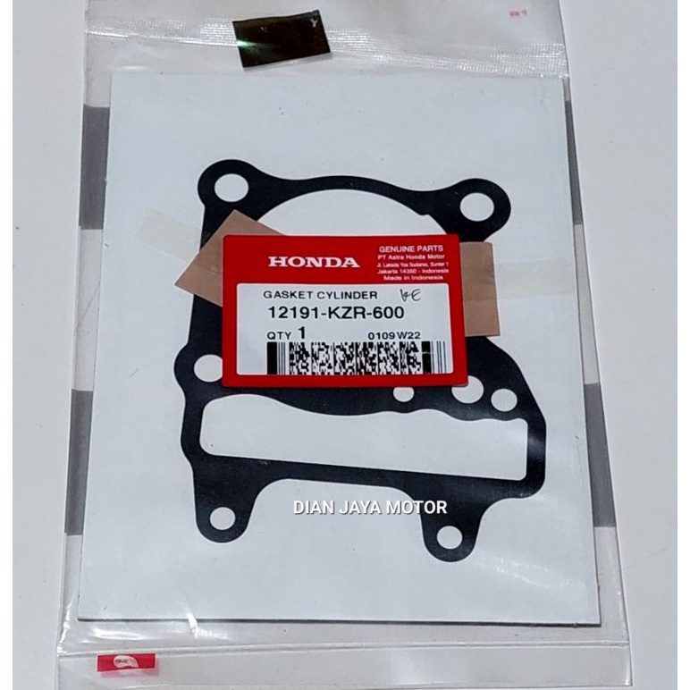 (AHM) Paking Boring KZR Original Honda Genuine Parts PAKING BLOK SEHER VARIO 125 / 150 ORIGINAL 1219