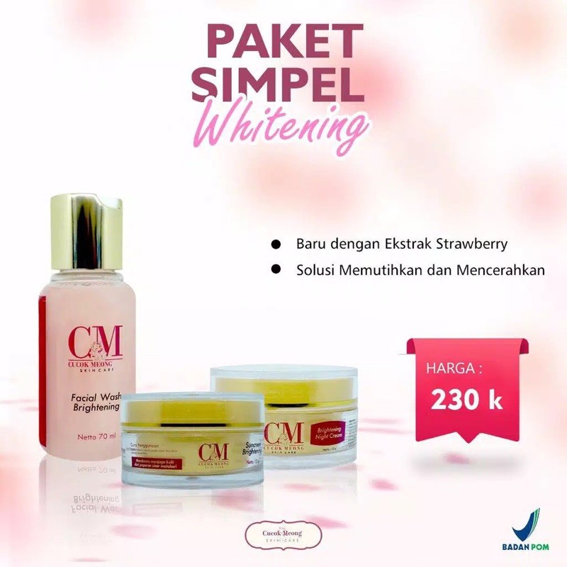 PAKET SIMPEL WHITENING CM