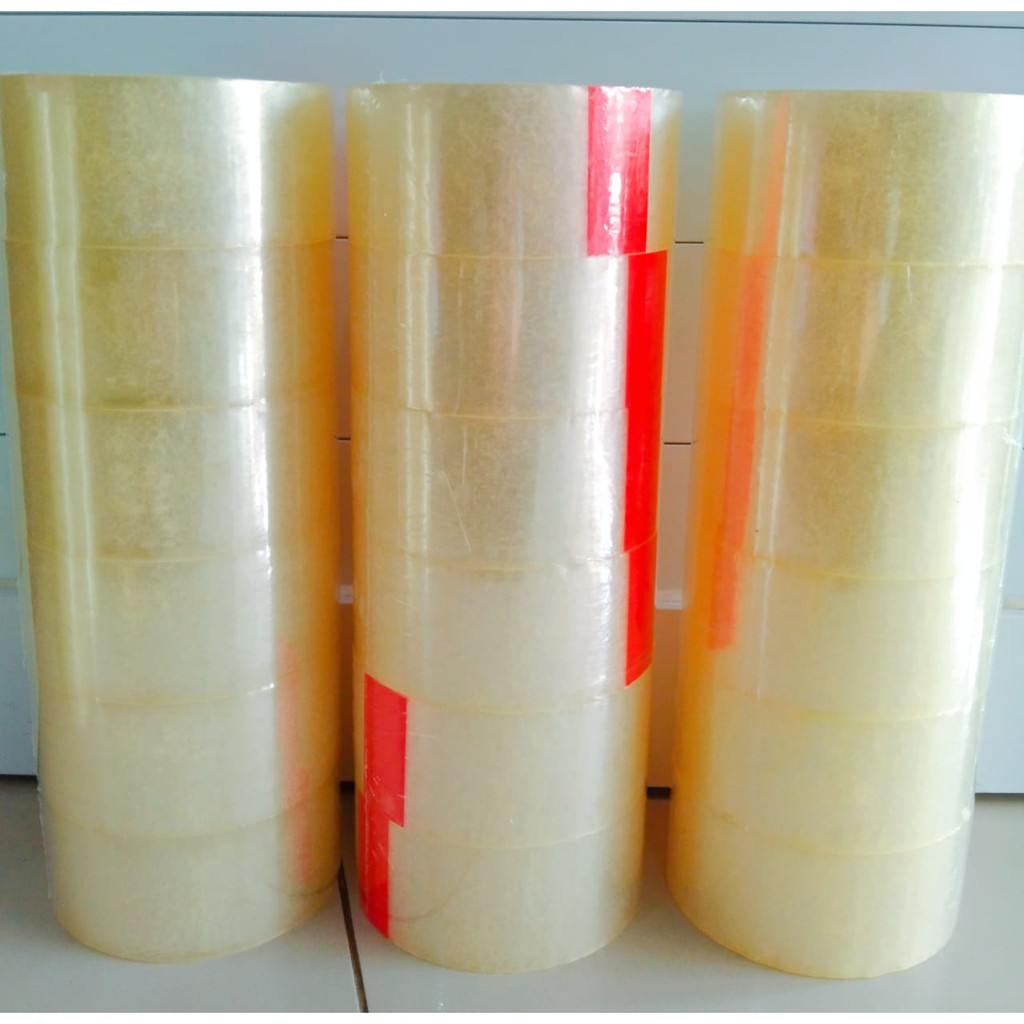 

Lakban Satuan / Roll Hoki Tape 48 mm x 110 yard Satuan Terlaris Dan Berkualitas