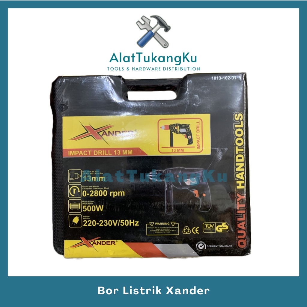 Bor Listrik Xander / mesin bor listrik / alat bor listrik 13mm