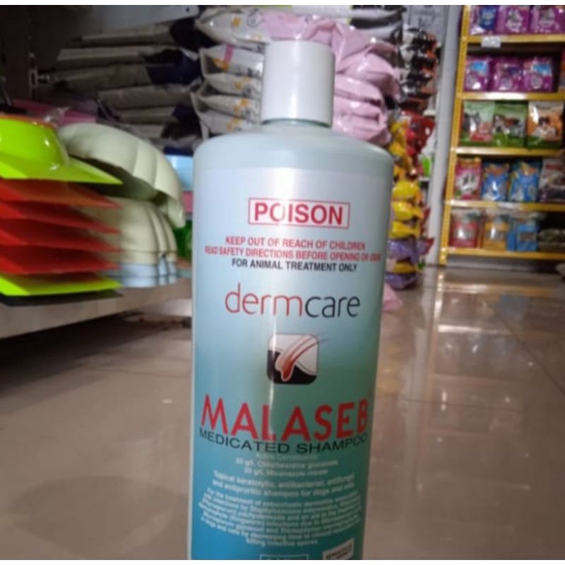 Poison Malaseb Medicated Shampoo Dermcare 250ml