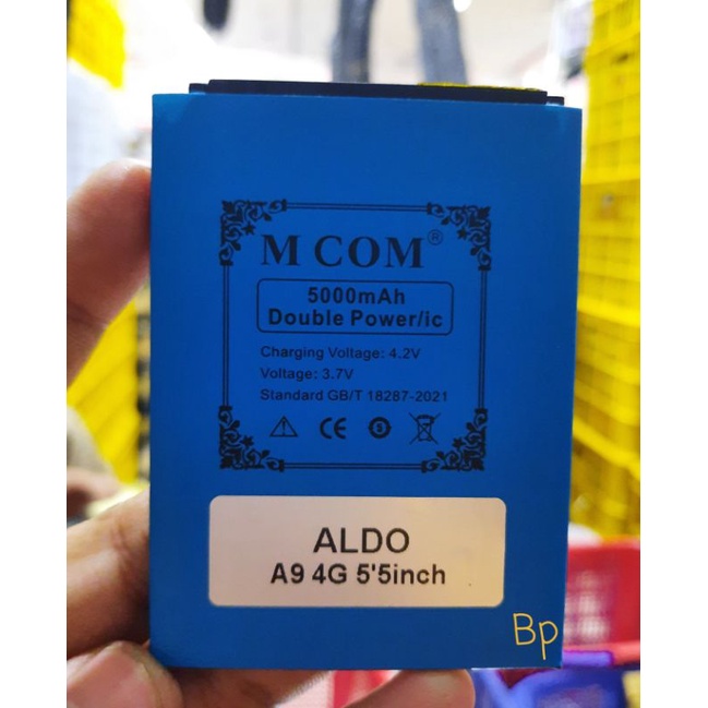 Baterai Aldo AS6 / Aldo A9 / Aldo S12 Galaxy / Aldo S12 / Aldo A9 4G 5.5 inci Double power