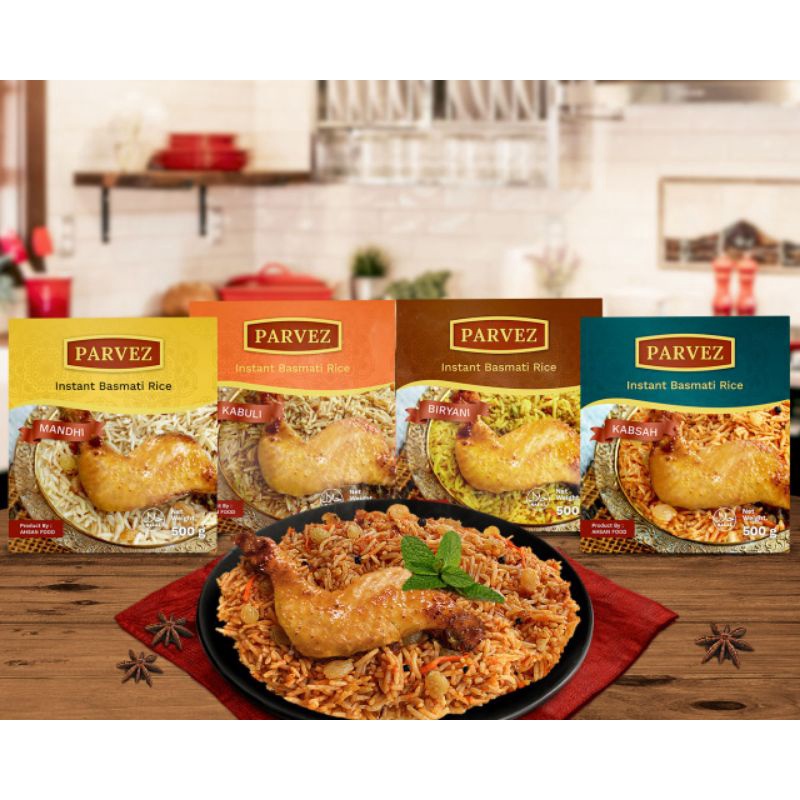 

PARVEZ INSTAN BASMATI RICE/KEBULI INSTAN