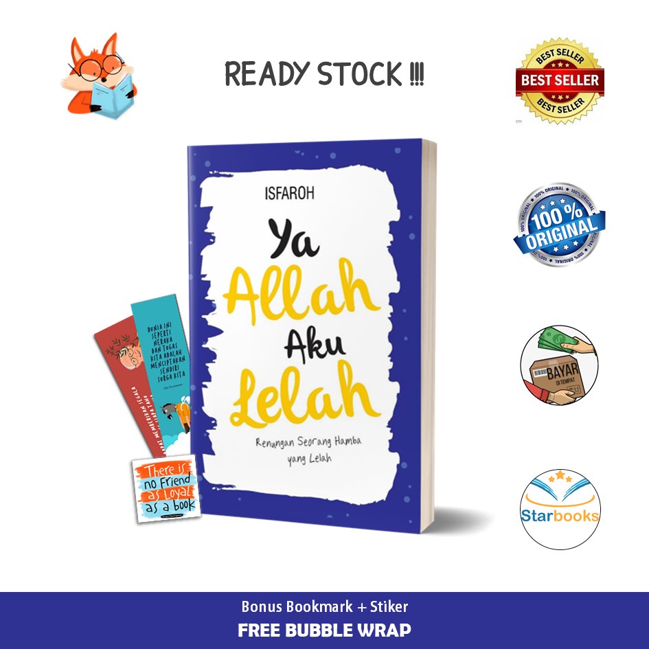 Buku Ya Allah Aku Lelah: Renungan Seorang Hamba yang Lelah Penerbit Mueeza