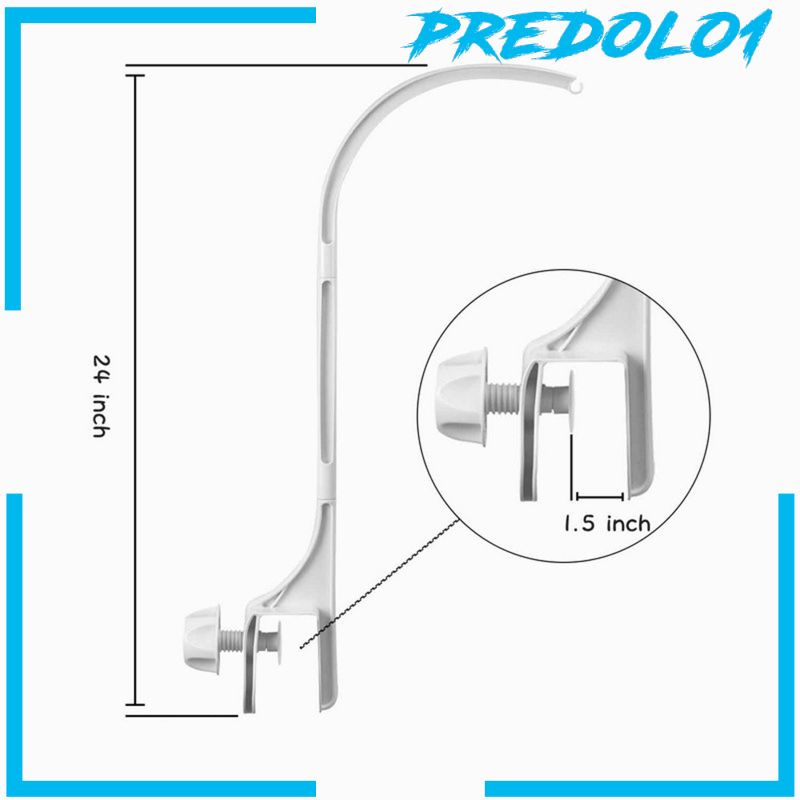 (Predolo1) Bracket Lengan Gantung Ranjang Bayi Holder Mainan / Lonceng Diy