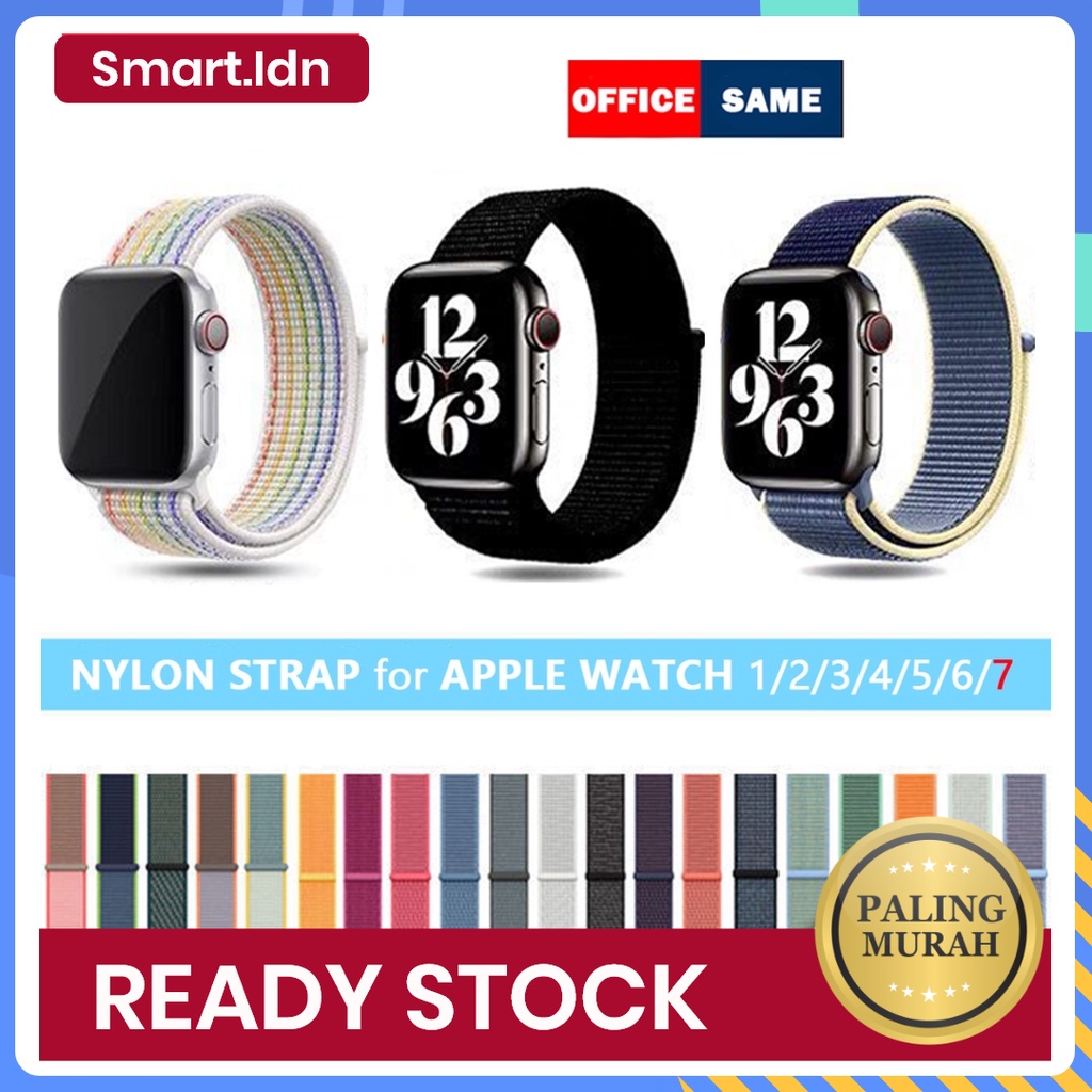 Apple Watch Nylon Soft Strap iWatch 38 42 45 49mm Band for S9 8 7 6 SE 5 4 3