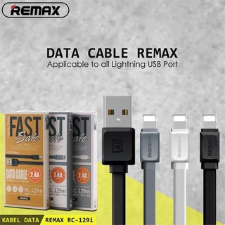 [1meter] Kabel Data Remax Fast Pro iPhone Lightning RC-129i ORIGINAL