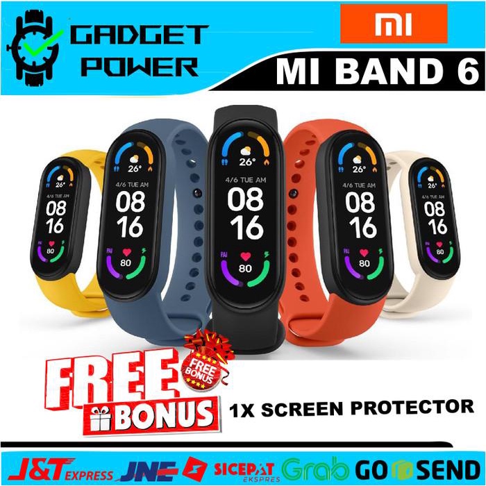 Xiaomi Mi Band 6 Amoled Spo2 Smartband Smartwatch Miband 6