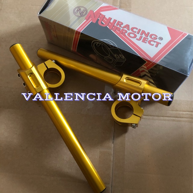 STANG JEPIT NUI RACING SATRIA FU - VIXION - CB 150 - NINJA 150 - CBR 150 led/ CBR FACELIFT - R15 V2